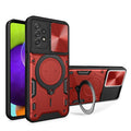 Sliding Camshield Magnetic Holder Phone Case For Samsung Galaxy A52 5G / 4G