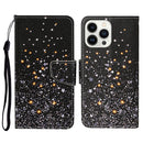 For iPhone 15 Pro Max Flip Leather Wallet Phone Case