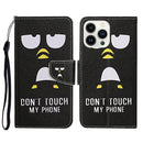 For iPhone 15 Pro Flip Wallet Leather Phone Case