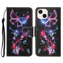 For iPhone 15 Plus Flip Leather Wallet Phone Case