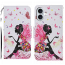 For iPhone 16 Flip Leather Wallet Phone Case