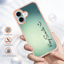 For iPhone 15 Electroplating Marble Dual-side IMD Phone Case