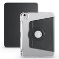 For iPad Pro 11 2022 / iPad Air 4 5 Clear Acrylic 360 Rotation Detachable Leather Tablet Case