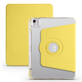 For iPad Pro 11 2022 / iPad Air 4 5 Clear Acrylic 360 Rotation Detachable Leather Tablet Case