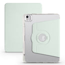For iPad Pro 11 2022 / iPad Air 4 5 Clear Acrylic 360 Rotation Detachable Leather Tablet Case