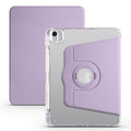 For iPad Pro 11 2022 / iPad Air 4 5 Clear Acrylic 360 Rotation Detachable Leather Tablet Case