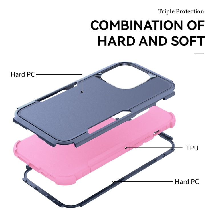 For iPhone 16 Plus Commuter Shockproof TPU + PC Phone Case