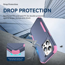 For iPhone 15 Plus Commuter Shockproof TPU + PC Phone Case