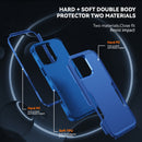 For iPhone 15 Pro Max Commuter Shockproof TPU + PC Phone Case