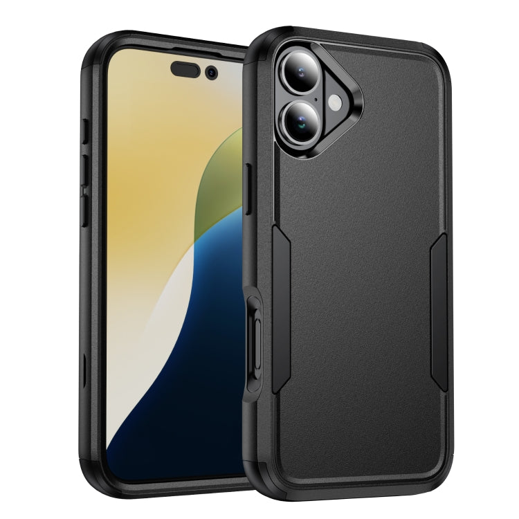 For iPhone 16 Plus Commuter Shockproof TPU + PC Phone Case