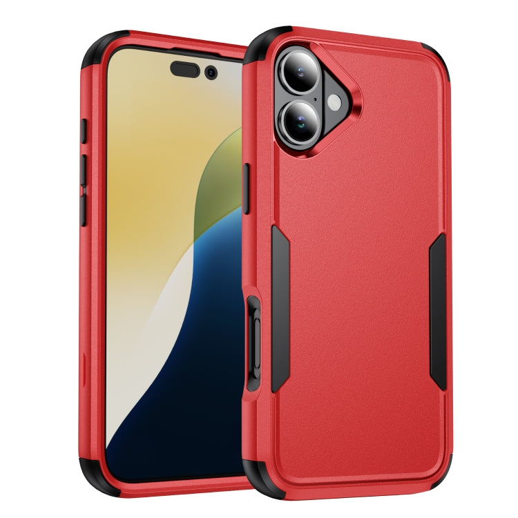 For iPhone 16 Plus Commuter Shockproof TPU + PC Phone Case