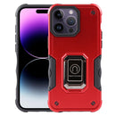 For iPhone 16 Pro Max Ring Holder Non-slip Shockproof Armor Phone Case