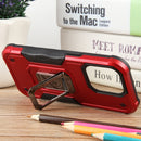 For iPhone 15 Pro Ring Holder Non-slip Shockproof Armor Phone Case