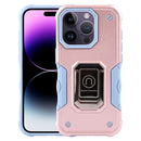 For iPhone 15 Pro Ring Holder Non-slip Shockproof Armor Phone Case