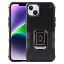 For iPhone 15 Pro Ring Holder Non-slip Shockproof Armor Phone Case