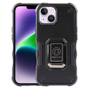 For iPhone 15 Ring Holder Non-slip Shockproof Armor Phone Case