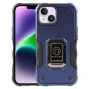 For iPhone 15 Ring Holder Non-slip Shockproof Armor Phone Case