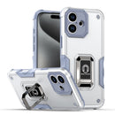 For iPhone 15 Ring Holder Non-slip Shockproof Armor Phone Case