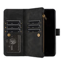 Rhombus Texture Zipper Wallet Leather Phone Case, For Galaxy Z Fold8 5G, For Samsung Galaxy Z Fold7, For Samsung Galaxy Z Fold6, For Samsung Galaxy Z Fold5