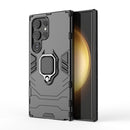 For Samsung Galaxy A15 Shockproof Protective Phone Case with Magnetic Ring Holder