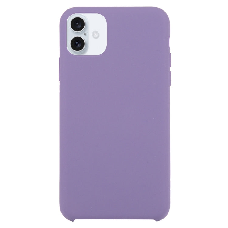 For iPhone 16 Solid Silicone Phone Case