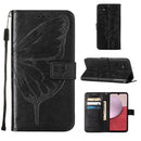 For Samsung Galaxy S23 FE 5G Embossed Butterfly Leather Phone Case