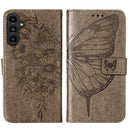 For Samsung Galaxy S23 FE 5G Embossed Butterfly Leather Phone Case