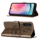 For Samsung Galaxy S23 FE 5G Embossed Butterfly Leather Phone Case