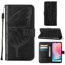 For Samsung Galaxy S23 FE 5G Embossed Butterfly Leather Phone Case