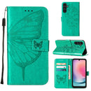 For Samsung Galaxy S23 FE 5G Embossed Butterfly Leather Phone Case