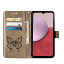 Embossed Butterfly Leather Phone Case, For Samsung Galaxy A24 4G
