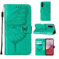 Embossed Butterfly Leather Phone Case, For Samsung Galaxy A24 4G