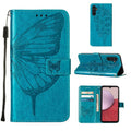Embossed Butterfly Leather Phone Case, For Samsung Galaxy A24 4G