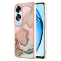 For OPPO A60 4G Electroplating Marble Dual-side IMD Phone Case