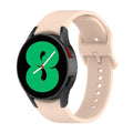 For Samsung Galaxy Watch 6 / 6 Classic Solid Color Buckle Silicone Watch Band