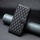 Diamond Lattice Wallet Leather Flip Phone Case, For OPPO A59 5G