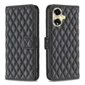 Diamond Lattice Wallet Leather Flip Phone Case, For OPPO A59 5G