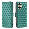 Diamond Lattice Wallet Leather Flip Phone Case, For OPPO A59 5G