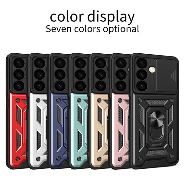 For Samsung Galaxy A05 Sliding Camera Cover Design TPU+PC Phone Case