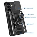 For Samsung Galaxy S24 FE 5G Sliding Camera Cover Design TPU+PC Phone Case
