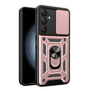 For Samsung Galaxy S24 FE 5G Sliding Camera Cover Design TPU+PC Phone Case