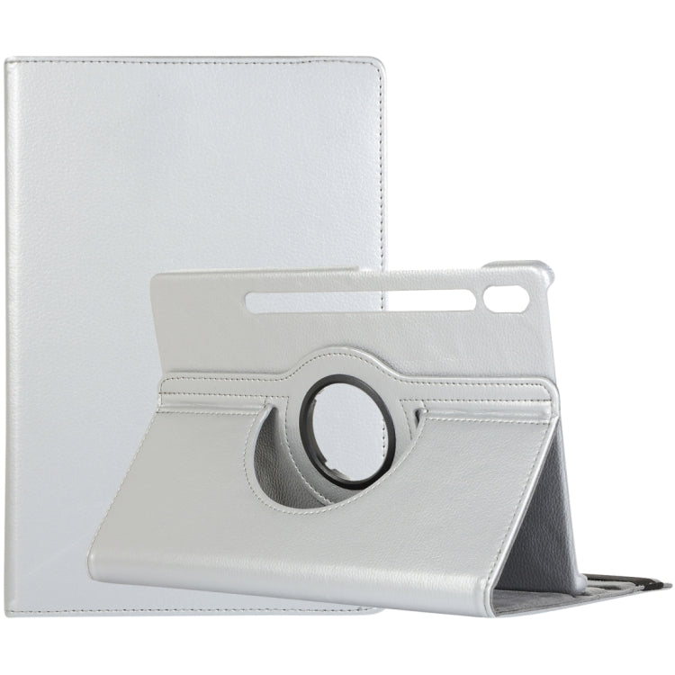 Litchi Texture 360 Degrees Rotation Holder Leather Tablet Case