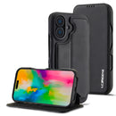 LC.IMEEKE Hon Ancient Series Flip Leather Phone Case, For iPhone 15 Pro Max, For iPhone 15 Pro, For iPhone 15 Plus, For iPhone 15