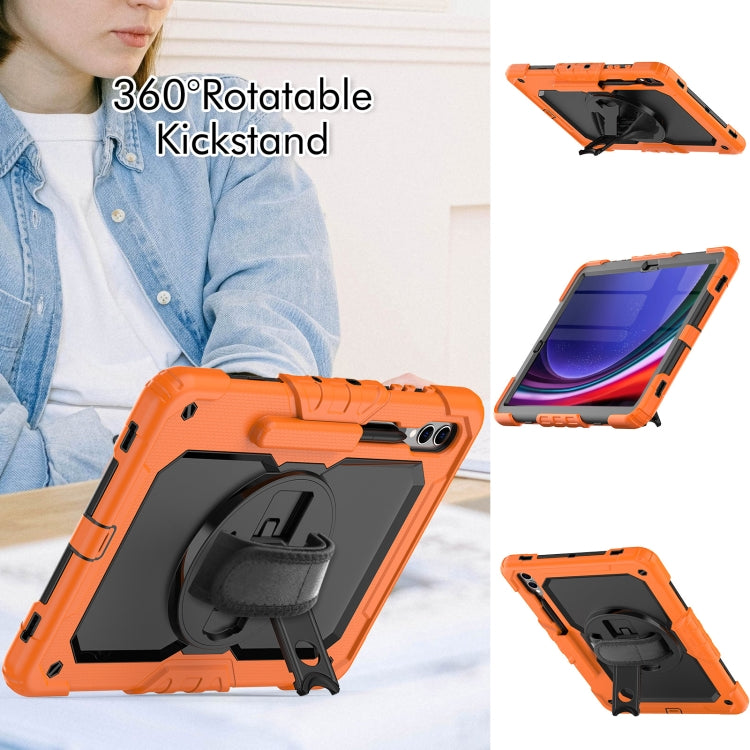 For Samsung Galaxy Tab S9+ / S8+ Silicone Shockproof + PC Tablet Case