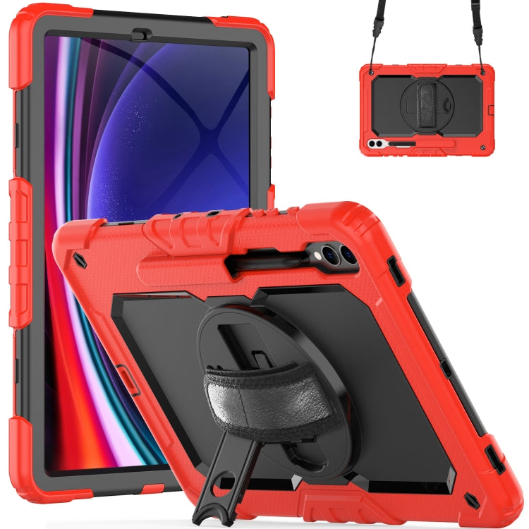 For Samsung Galaxy Tab S9+ / S8+ Silicone Shockproof + PC Tablet Case