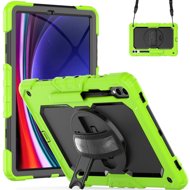 For Samsung Galaxy Tab S9+ / S8+ Silicone Shockproof + PC Tablet Case