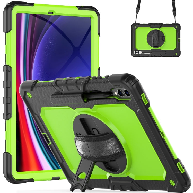 For Samsung Galaxy Tab S9+ / S8+ Silicone Shockproof + PC Tablet Case