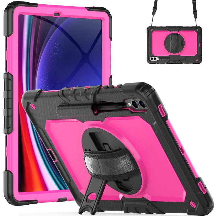 For Samsung Galaxy Tab S9+ / S8+ Silicone Shockproof + PC Tablet Case