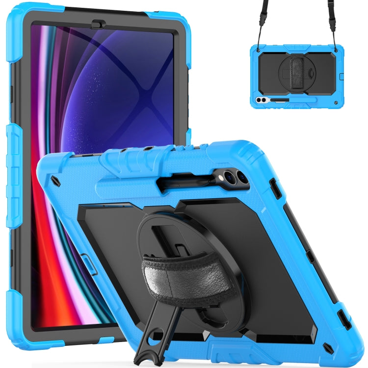 For Samsung Galaxy Tab S9+ / S8+ Silicone Shockproof + PC Tablet Case