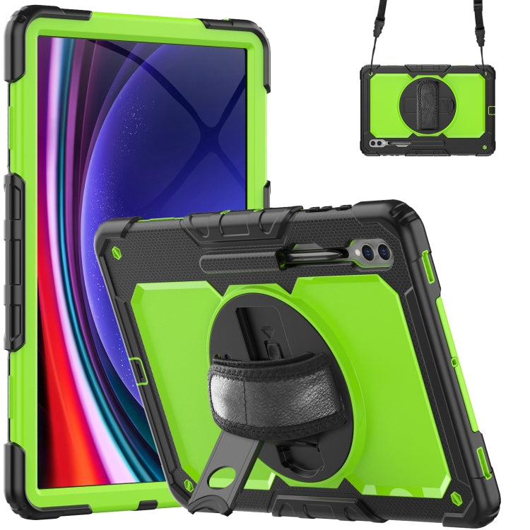 For Samsung Galaxy Tab S9+ / S8+ Silicone Shockproof + PC Tablet Case